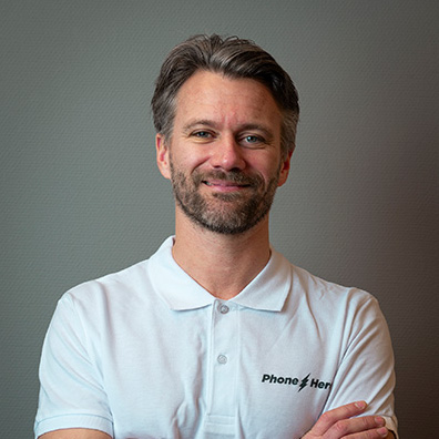 Joakim Berndt, adjunct-directeur van PhoneHero